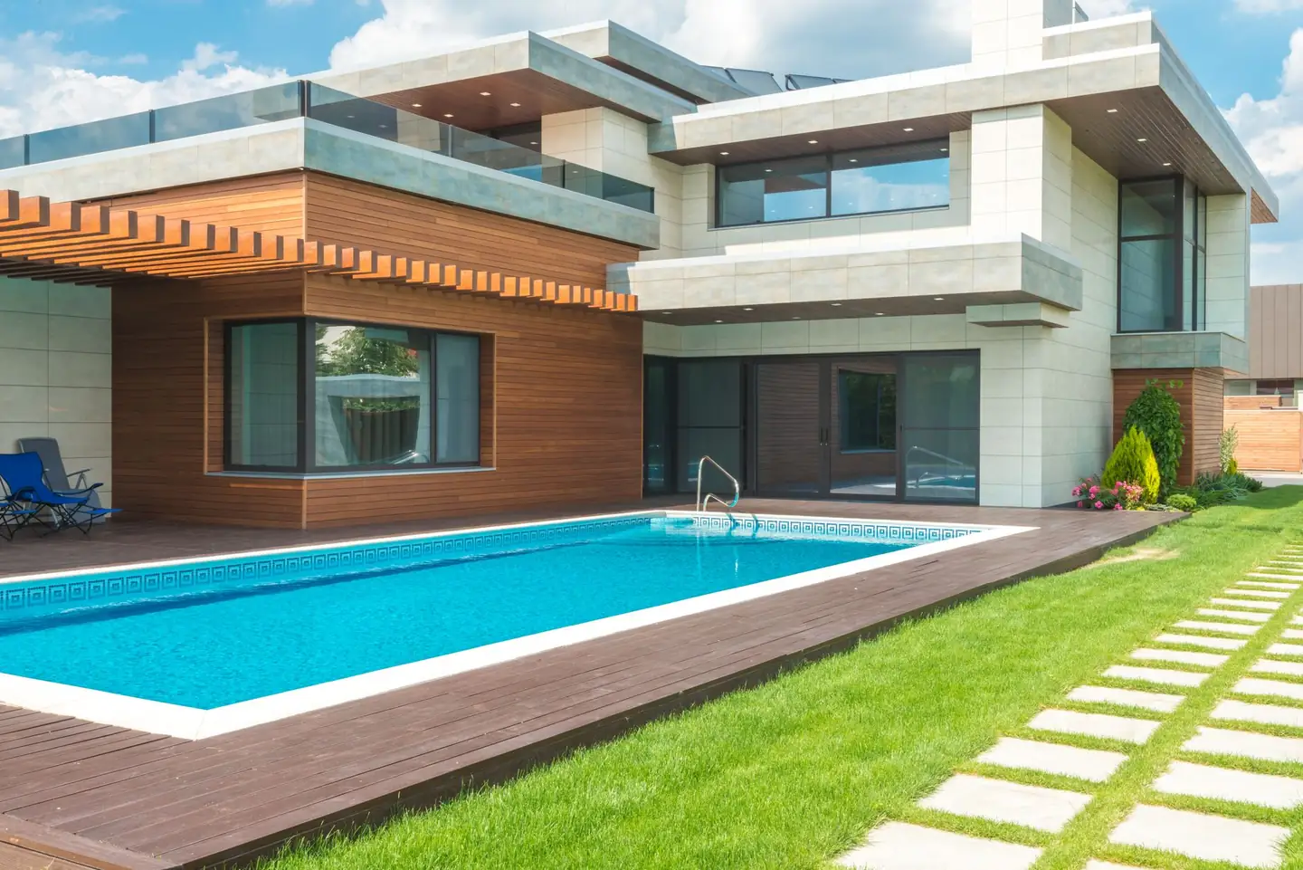 Swimming pool built in Minto, NSW